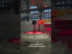 Oxydation 150KW 50HZ de nitruration de Pit Type Heat Treatment Furnace