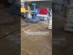 Grande machine mobile de dégazage et de raffinage en ligne en aluminium