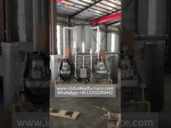 Vérifiez notre four de fusion de métaux à creuset rotatif pour les usines de fonte sous pression.