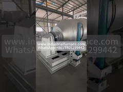 Forneau de fusion en aluminium à gaz de 2 tonnes