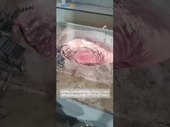 fourneau de fusion en aluminium à tourbillon en copeaux d'aluminium