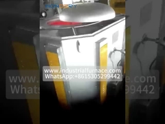 four électrique de fusion de métaux en aluminium à barres de carbure de silicium économe en énergie