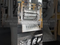 machine de coulée de petites lingots en aluminium en forme d'hémisphère