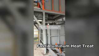 Four de trempe rapide en aluminium pour le traitement thermique T6 T4 – Haute efficacité et contrôle précis