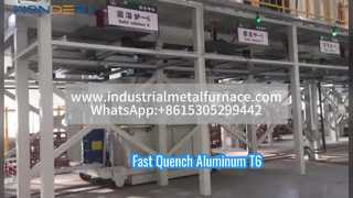 Four à fond bas en aluminium T6 à trempe rapide | Trempe Rapide + Traitement Solution Intégré