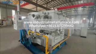 Four de fusion de métaux non ferreux alimenté au gaz à économie d'énergie - Faible perte de fusion