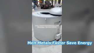 Four de fusion de métaux non ferreux à chauffage par résistance électrique – Haute efficacité