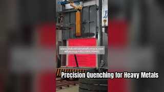 Four de trempe à haute température à résistance électrique de précision pour les métaux lourds