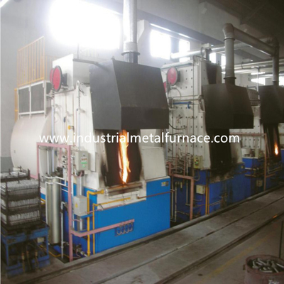qualité  2700 × 1600 × 1100mm  Heat Treatment Furnace  140KW Aluminum Annealing Electrical Double Head Usine