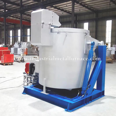 acheter WDL-GRX 1000kg Electric Resistance Furnace with 500°C Max Temperature and Round Silicon Carbide Crucible for Tin Melting online manufacture