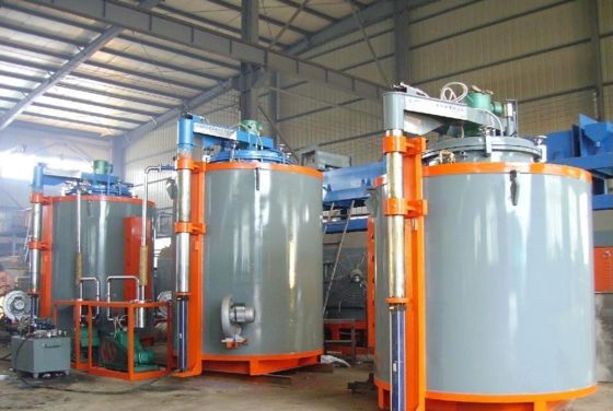 acheter Dia1000 H2100mm Forneau de carburation au gaz de type fossé: solutions avancées de traitement thermique online manufacture