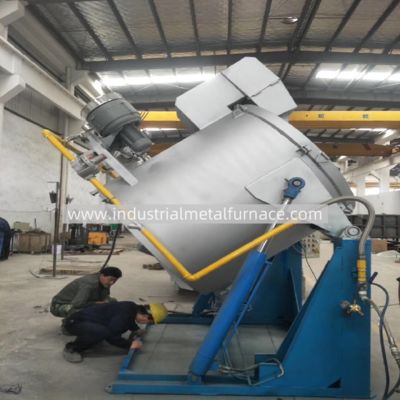 acheter WDL-RG-500F Gas Fired Copper Melting Furnace for Copper Cable Recycling and Manufacturing online manufacture