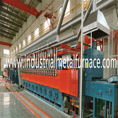 acheter Chain Conveyor Stabilizing Rod Tempering Furnace Natural Gas Fired 150 Pcs/ H online manufacture