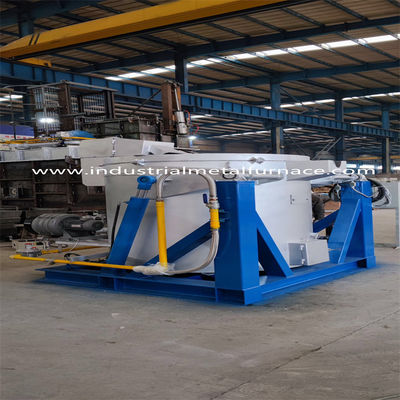 acheter WDL-BCQ-1200 Oil-Fired Tilting Aluminum Melting Furnace – 1.2 Ton Capacity online manufacture