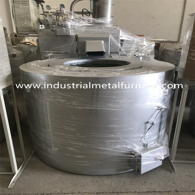 acheter type stationnaire de four de fonte de gaz naturel de moulage mécanique sous pression d'aluminium de creuset de 400kg Zamak 5 online manufacture