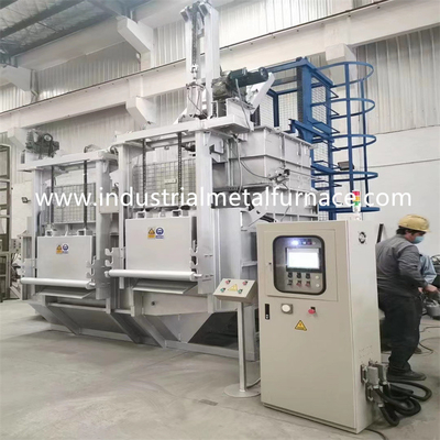 acheter 2000KG/H Continuous Gas Fired Industrial Aluminum Melting Furnace online manufacture