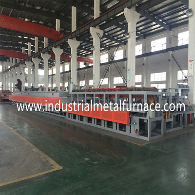750kg/Hour gaz continu Mesh Belt Heat Treatment Furnace pour des écrous de boulon d'attaches