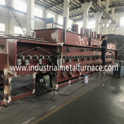 750kg/Hour gaz continu Mesh Belt Heat Treatment Furnace pour des écrous de boulon d'attaches
