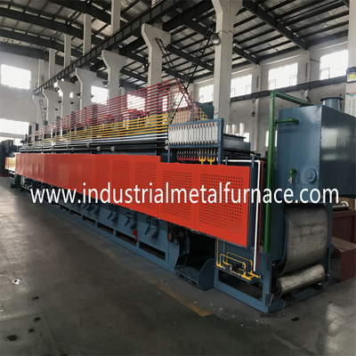350kg/Hour résistance électrique Mesh Belt Furnace Heat Treatment pour les vis $parker