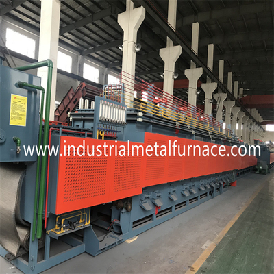 Four durcissant de convoyeur d'attaches électriques de Mesh Belt Furnace For et de gâchage continu