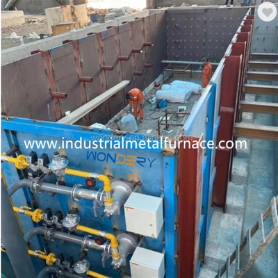 500KW zinguent la bouilloire industrielle de galvanisation d'immersion chaude de zinc du four XG 08 de festin de chaleur
