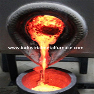 creuset de 105kgs 18KG pour l'induction de fonte Heater Melting Metal de fonte
