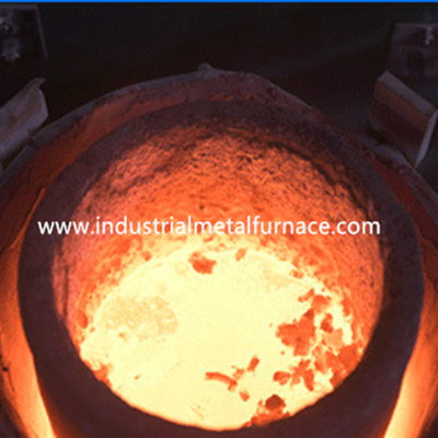 creuset de 105kgs 18KG pour l'induction de fonte Heater Melting Metal de fonte