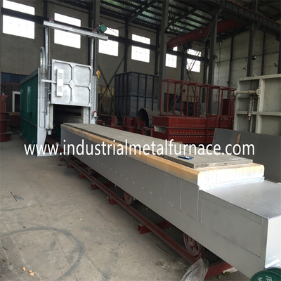 1200 °C tuyau en acier inoxydable Rincage Traitement thermique Fourneau Bogie Foyer Tête de voiture Type