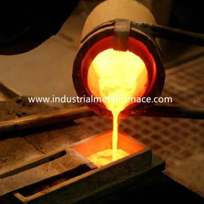 Inclinaison du fer de fonte Teel Shell Melting Furnace du four à induction du fer 70KW 25kg