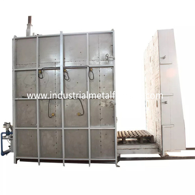 foyer électrique de charriot de four inférieur de voiture de traitement thermique de 550℃ 1350×1000×700mm