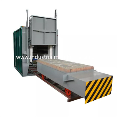 charriot électrique industriel de fours de traitement thermique de 5000×2500×1500mm avec le contrôle de PLC