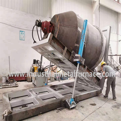 Forneau industriel à fusion d'aluminium 380V 3P 50HZ pour la coulée rotative