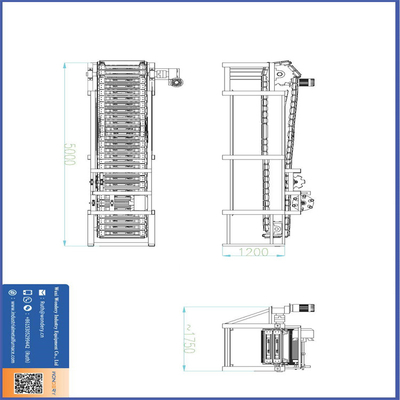 5M Machine de coulée de lingots de cuivre entièrement automatique de 30 kg