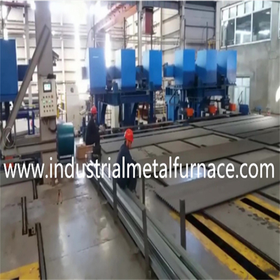 Forneau de galvanisation à chaud chauffé électriquement avec chauffage rapide et distribution uniforme