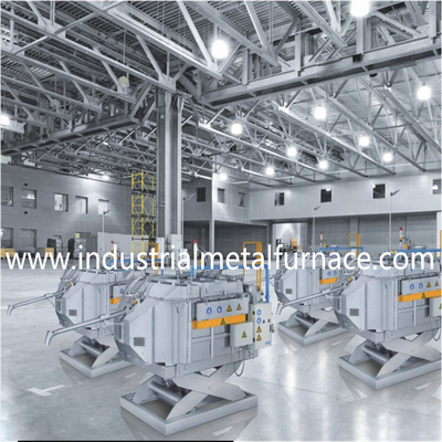 Forneau industriel de fusion d'aluminium pour la production de liquide d'alliage propre et exempt de contamination