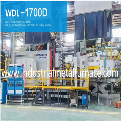 Forneau industriel de fusion d'aluminium pour la production de liquide d'alliage propre et exempt de contamination
