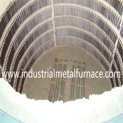 Forneau de traitement thermique pour fil métallique et tige 950C Température maximale 320kW Puissance 3 Zones de chauffage Conception économe en énergie