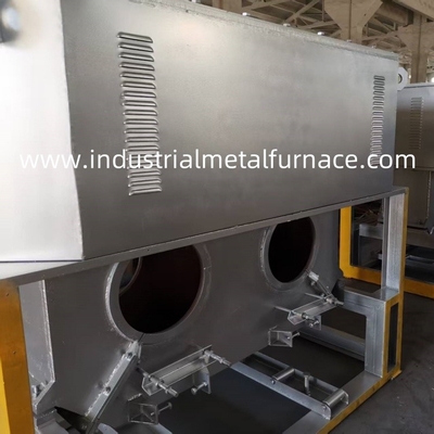 90 kW 2 Chambres Fusion par gravité industrielle de métal Fusion par induction du cuivre