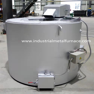 four électrique en aluminium de fonte en aluminium de four à induction de 850C 1000kg