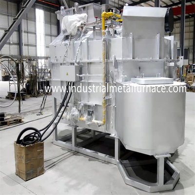 300 au four en aluminium Reverberatory de participation de four de fonte de l'alliage 3000kg/H d'aluminium