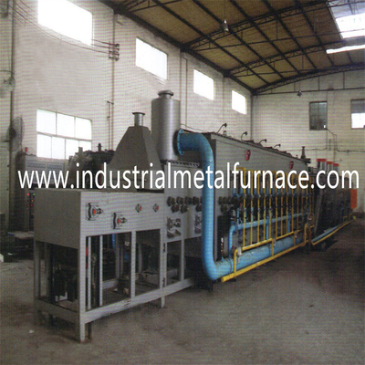 220kW 300KG/H forgeant le four de convoyeur à bande de Mesh Belt Furnace High Temperature de pièces
