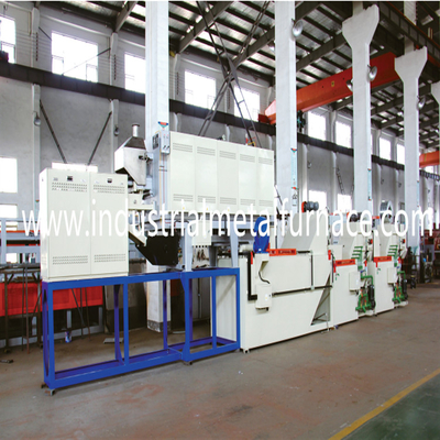 90 à 130KG PAR HEURE insonorisez le four à résistance de Mesh Belt Conveyor Furnace Electric