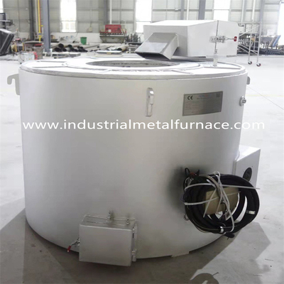 Type fixe de 400kg Zamak d'induction de four électrique industriel à gaz de fusion des métaux