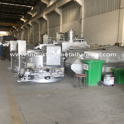 L'inclinaison de PID dactylographient le four de fonte à gaz de creuset pour l'alliage d'aluminium 1000kg