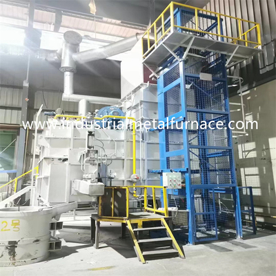 700 au processus de fonte 750deg et se tenant en aluminium de moulage mécanique sous pression d'alliage d'aluminium de four