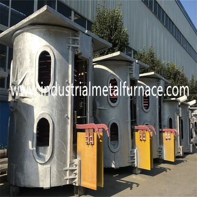 Équipement industriel de fusion des métaux de puissance du four de fonte de chute d'en cuivre de 50HZ 1000kg KGPS