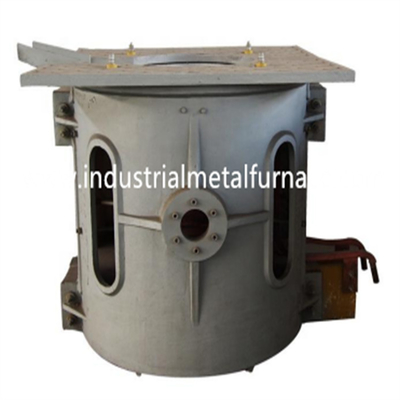 300kg four à induction industriel de 1150 degrés pour l'aluminium de fonte de cuivre Shell